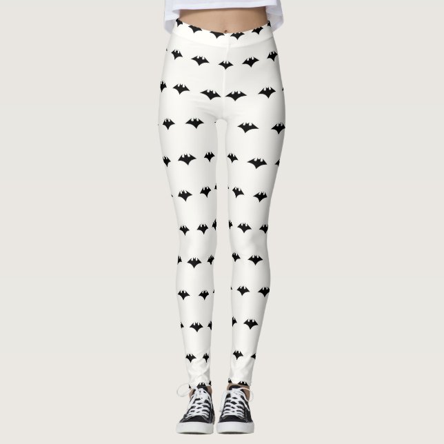 Cool Black Bats Leggings (Front)