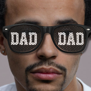 Cool Black Dad Father's Day Retro Sunglasses