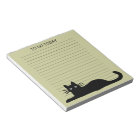 Cool Black Kitty Cat Custom Lined