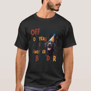 Cool Black Labrador Birthday Dog T-Shirt