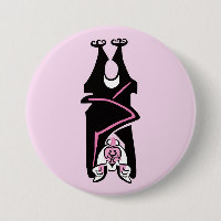 Cool Black & pink BAT - Endangered animal graphic