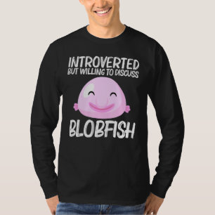 Cool Blobfish Design For Men Women Fishermen Fish T-Shirt