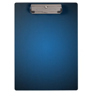 Cool Blue-Black Grainy Vignette Clipboard
