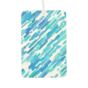 Cool Blue Blue Teal Marine Car Air Freshener