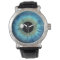 Cool Blue Eye Iris Eyeball Custom Wrist Watch