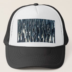 Cool Blue Flame Trucker Hat