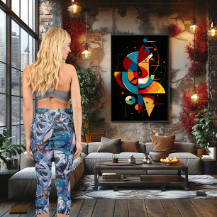 Cool Blue Graffiti Art - Dynamic Artistic Design Capri Leggings