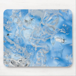 Cool Blue Iceberg Mouse Pad
