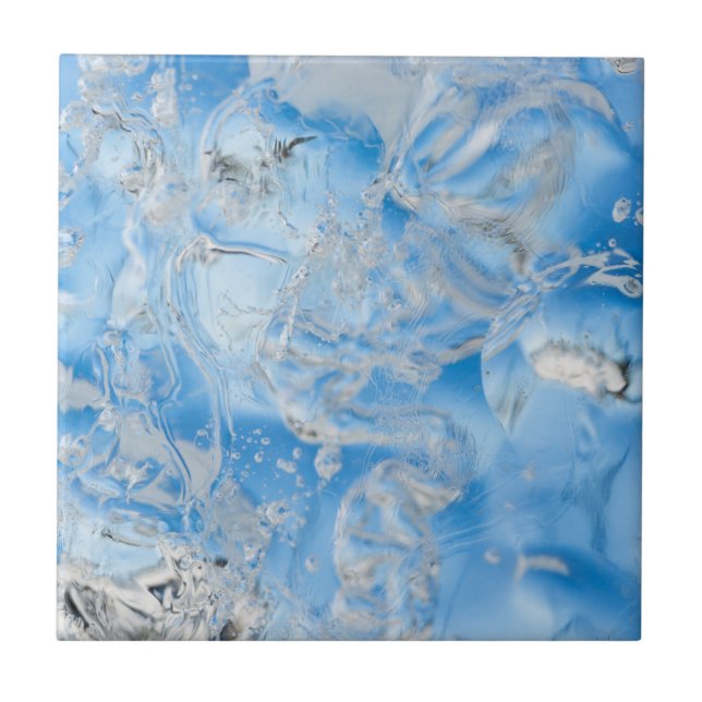 Cool Blue Iceberg Tile (Front)