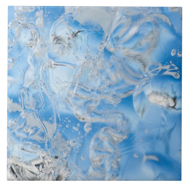 Cool Blue Iceberg Tile (Front)