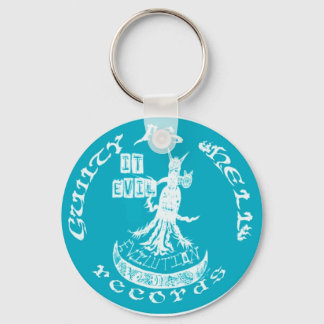 COOL BLUE "It Evil" Key Ring