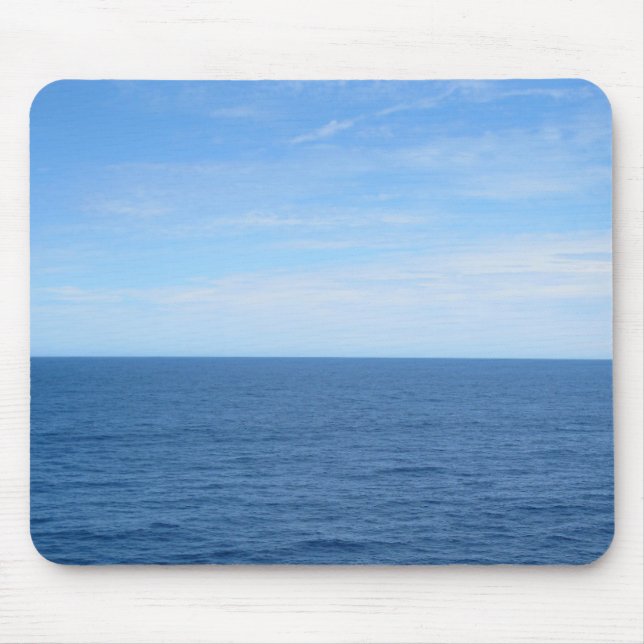 Cool Blue Ocean Mousepad (Front)