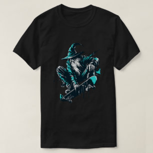 Cool blue skate wizard T-Shirt