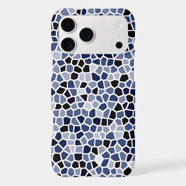 COOL Blue Stained Glass Pattern (Back)