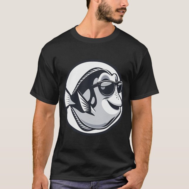 Cool Blue Tang T-Shirt (Front)
