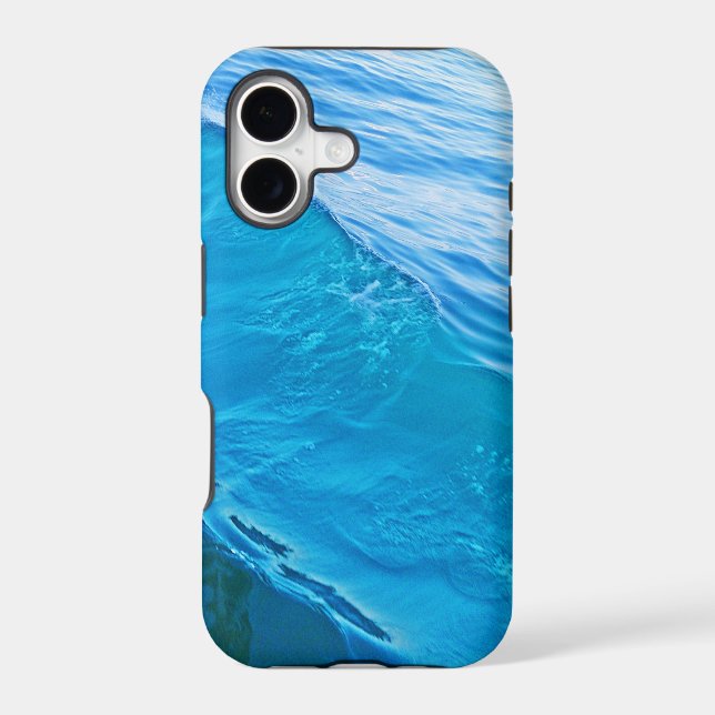Cool blue water wave (Back)