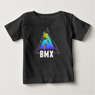 Cool BMX Bike Boy Bicycle Freestyle Baby T-Shirt