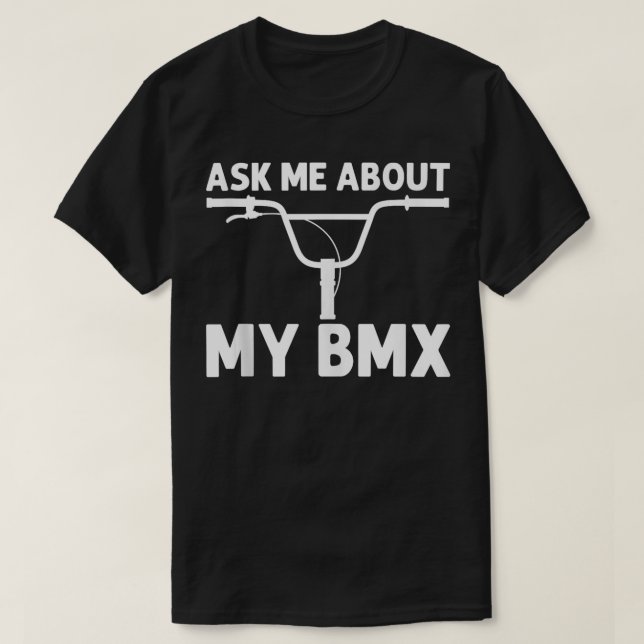 Cool BMX Design For Men Women Bicycle Sports Bike  T-Shirt (Design Front)