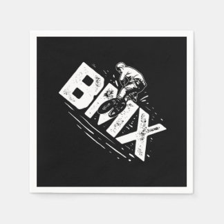 Cool BMX Freestyle BMX Bike Rider Napkin