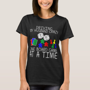 Cool Board Games Art For Women Mum Meeple Card Che T-Shirt