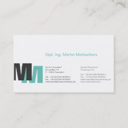 cool, bold, pro! business card