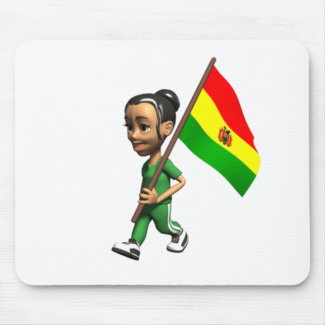 Cool Bolivia Mouse Pad (Front)