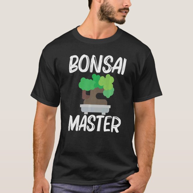 Cool Bonsai For Men Women Tree Plant Garden   1 T-Shirt (Front)
