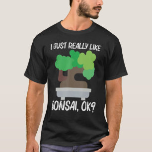 Cool Bonsai For Men Women Tree Plant Garden 1 T-Shirt
