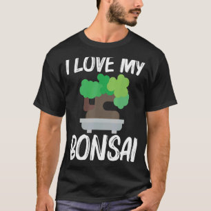 Cool Bonsai For Men Women Tree Plant Garden T-Shirt
