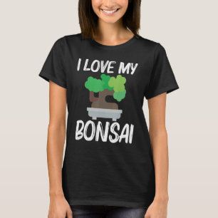 Cool Bonsai For Men Women Tree Plant Garden  T-Shirt