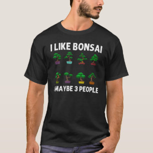 Cool Bonsai Tree For Men Women Plant Lady Japanese T-Shirt