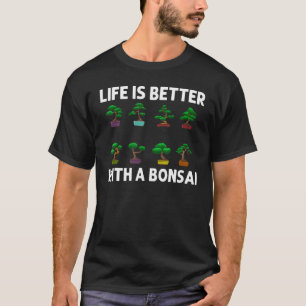 Cool Bonsai Tree For Men Women Plant Lady Japanese T-Shirt