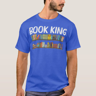 Cool Book Design For Men Boys Bookworm Reading Boo T-Shirt