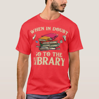 Cool Book Reader Men Women Library Themed Bookworm T-Shirt