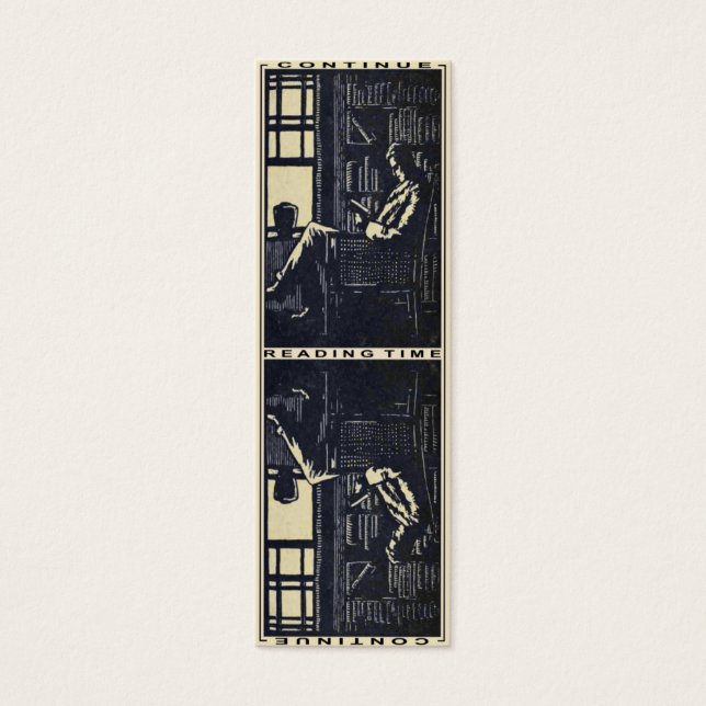 Cool Bookmark Card for the Intellectual (Front)