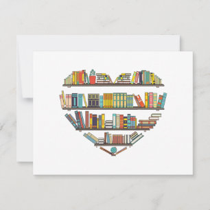 Cool Books Reading Men Women Book Lover Literacy L Holiday Card