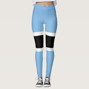 Cool Botswana Flag Fashion Leggings