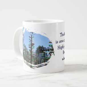 Cool Bottle Tree Ranch Jumbo Mug! Large Coffee Mug