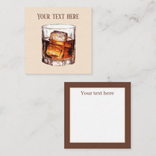 Cool Bourbon add message  Card