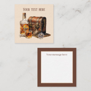 Cool Bourbon add message Card