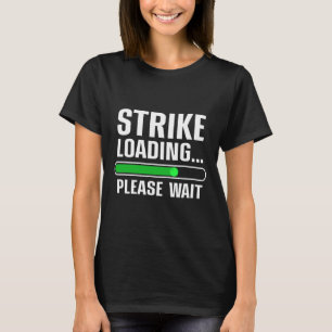 Cool Bowling Art For Men Women Kids Bowler Bowling T-Shirt