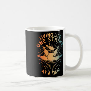 Cool Bowling Art For Men Women Kids Strike Team Ga Coffee Mug