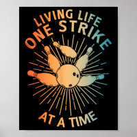 Cool Bowling Art For Men Women Kids Strike Team Ga