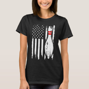 Cool Bowling Design For Men Women Bowler Bowling P T-Shirt