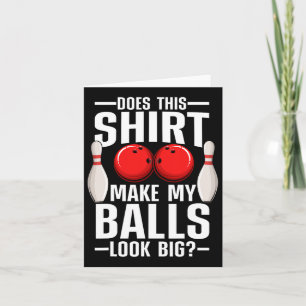 Cool Bowling Design For Men Women Bowling Ll Sport Card