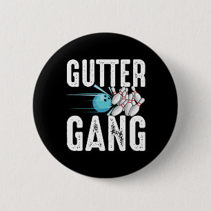 Cool Bowling Novelty For Men Women Bowling Team Ga 6 Cm Round Badge
