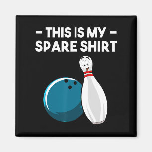 Cool Bowling Novelty For Men Women Bowling Team Ga Magnet