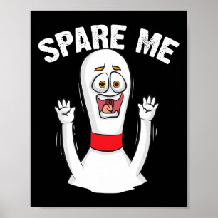 Cool Bowling Novelty For Men Women Bowling Team Ga Poster