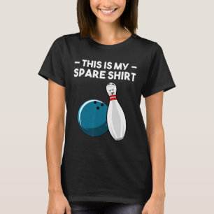 Cool Bowling Novelty For Men Women Bowling Team Ga T-Shirt