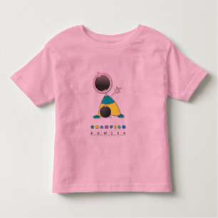 Cool Bowling Toddler T-Shirt